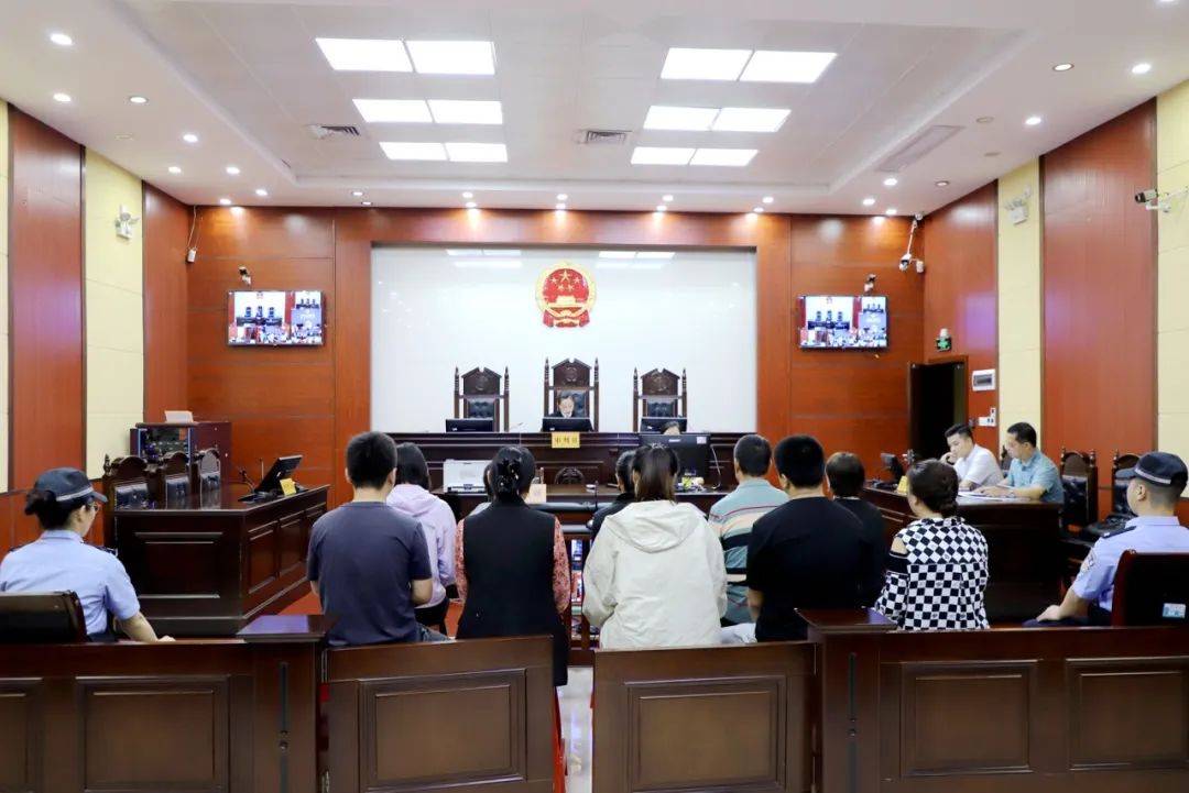 浦北县法院公开宣判一起TR外汇网络传销案 10名被告人获刑
